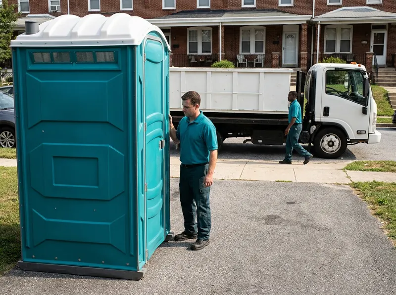 Standard Construction Portable Toilets in Baltimore, MD